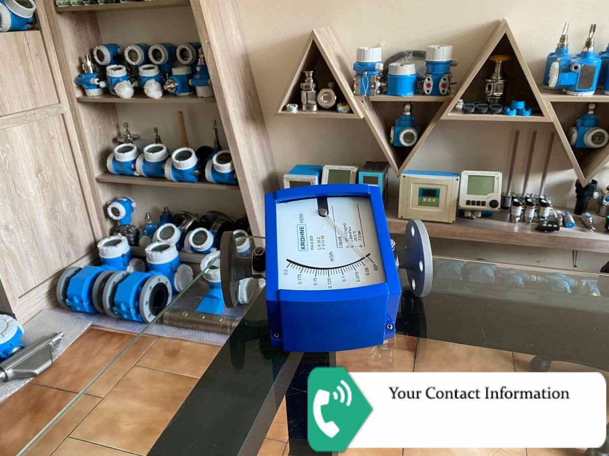 فلومتر مدل H250/RR/M9 FLOWMETER KROHNE برند KROHNE