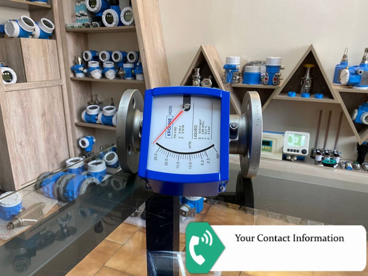 فلومتر مدل H250/RR/M9 FLOWMETER برند KROHNE