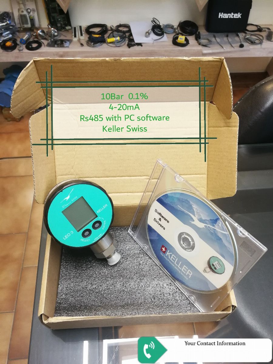 ترانسمیتر فشار مدل LEO3 10Bar برند Keller