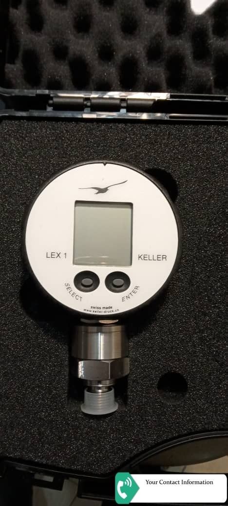 ترانسمیتر فشار مدل LEX1 700BAR برند Keller