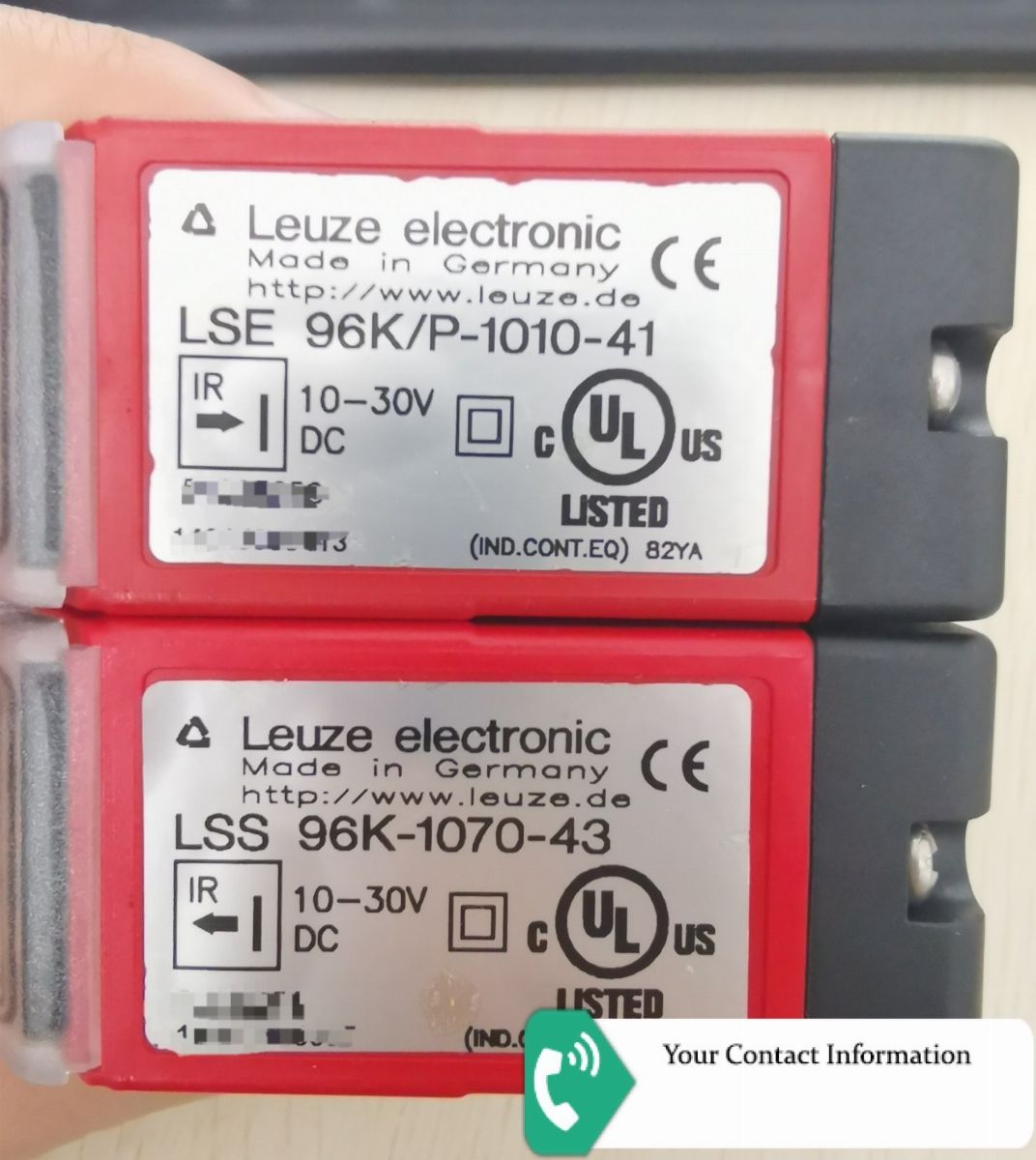 پروکسی سوئیچ مدل LSE 96K/P-1010-41  LSS 96k-1070-43 برند Leuze