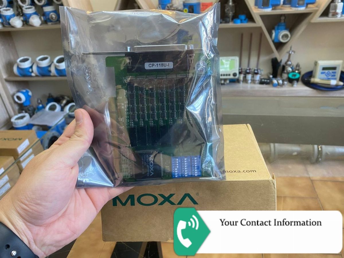 کارت داده برداری DAQ مدل CP-118U-I V1.1 برند Moxa