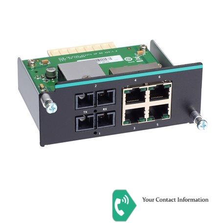 PLC HMI مدل IM-6700A-2SSC4TX برند Moxa