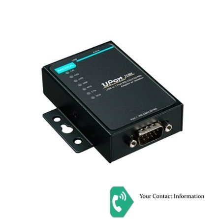 کارت داده برداری DAQ مدل UPort 1150I برند Moxa