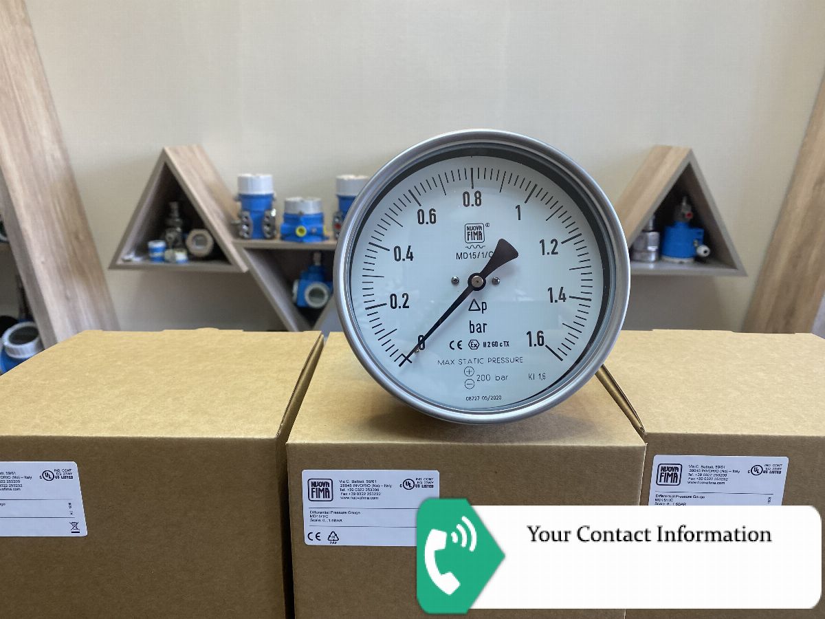 ترانسمیتر فشار مدل MD15/1/C برند NUOVA FIMA