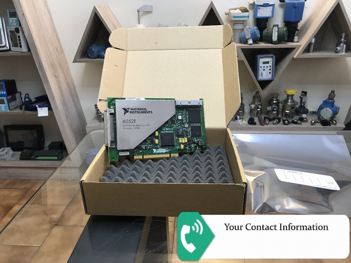 کارت داده برداری DAQ مدل 6052E برند National instrument