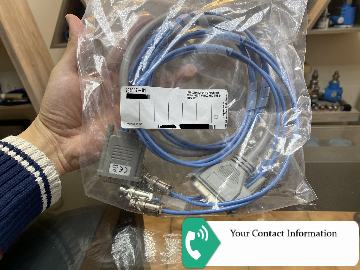 کارت داده برداری DAQ مدل LFH CONNECTOR TO FOUR MIL-STD -1553 برند National instrument