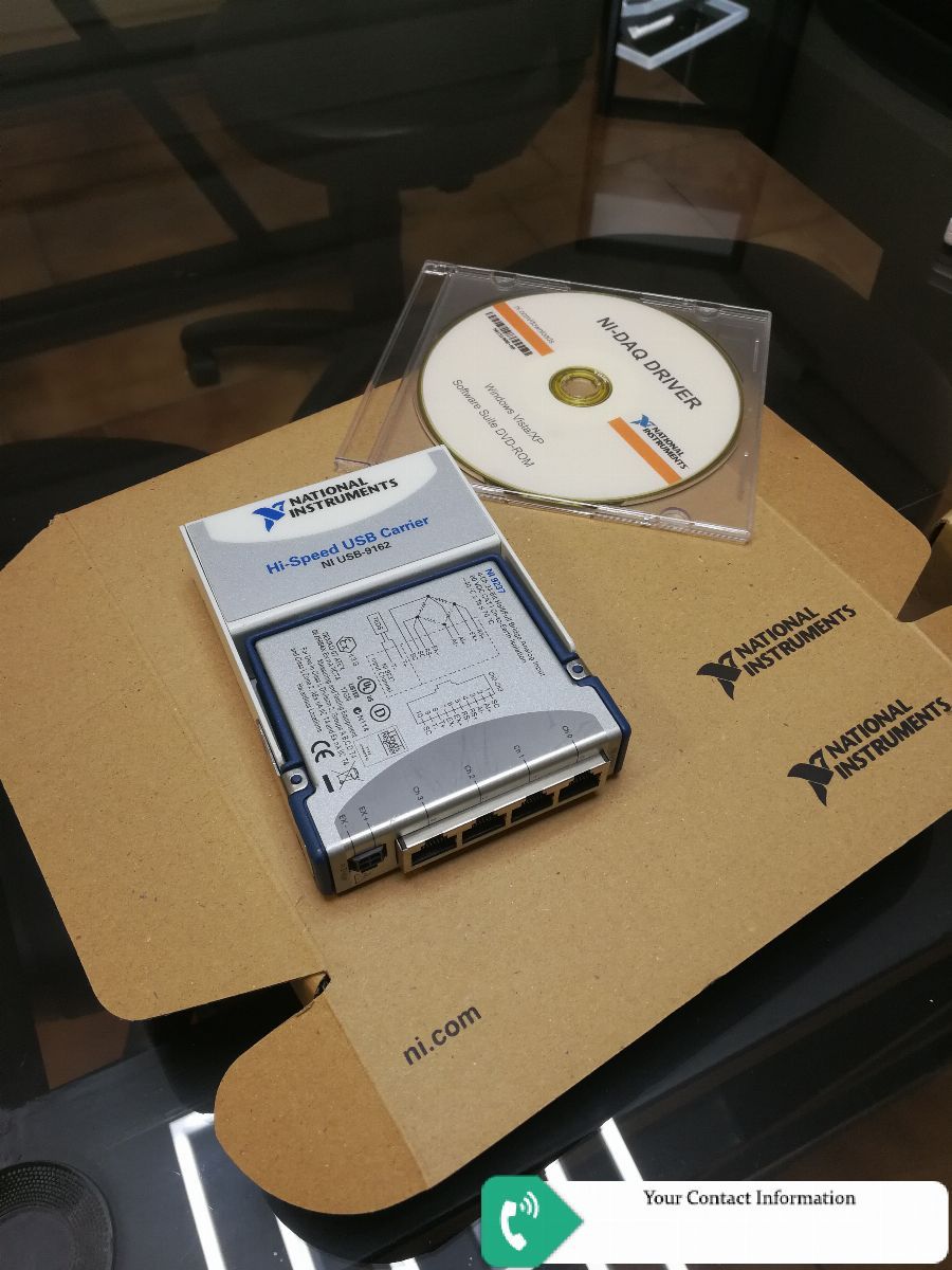 کارت داده برداری DAQ مدل NI-9162 NI-9237 برند National instrument