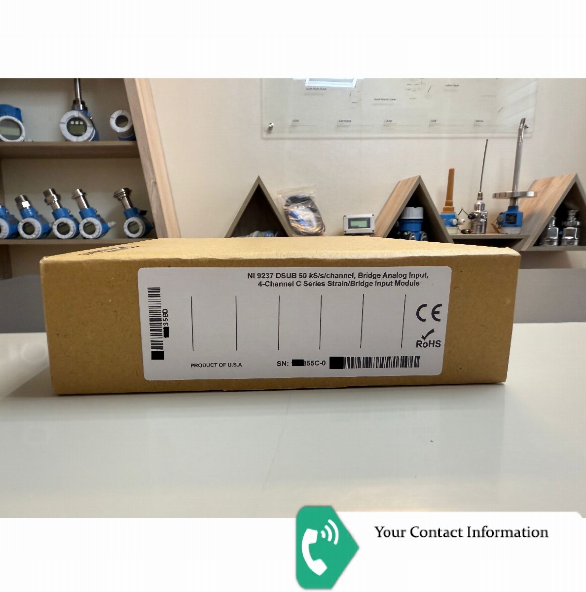 PLC HMI مدل NI-9237 برند National instrument