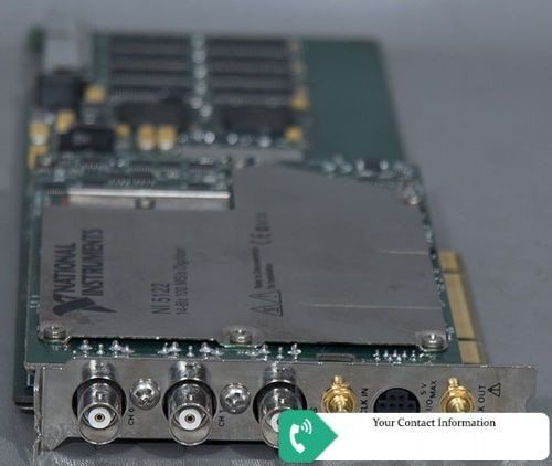 کارت داده برداری DAQ مدل PCI-5122 برند National instrument