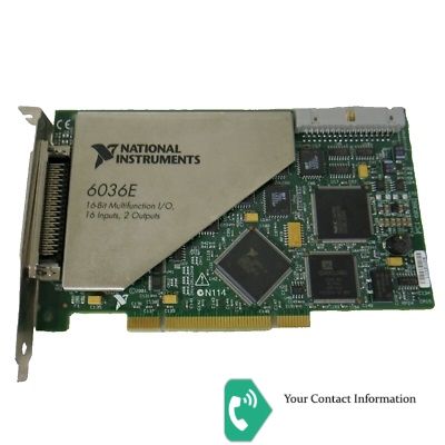 کارت داده برداری DAQ مدل PCI-6036E  برند National instrument