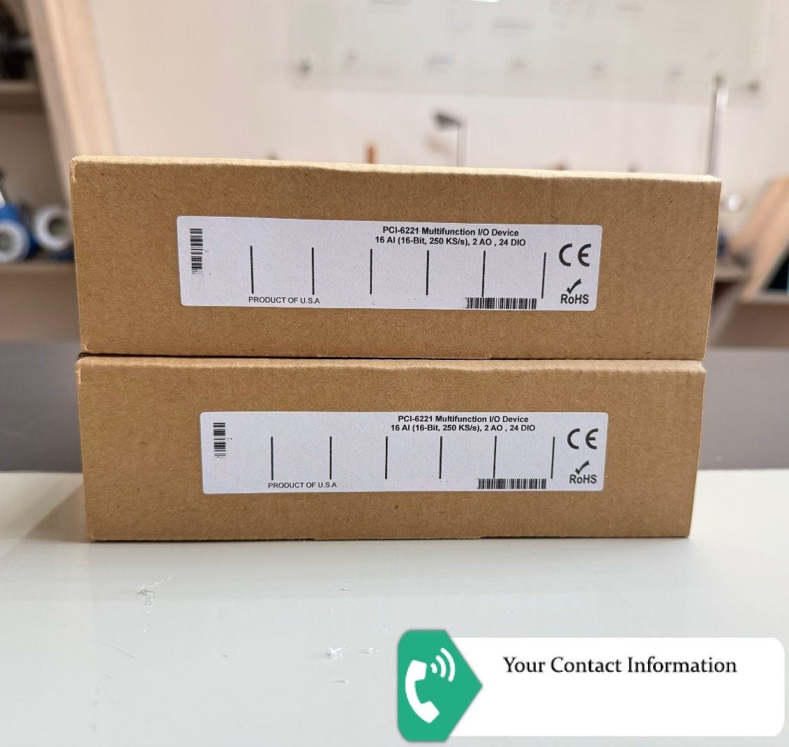 کارت داده برداری DAQ مدل PCI-6221  NI برند National instrument