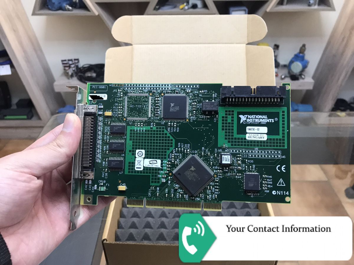 کارت داده برداری DAQ مدل PCI-6601 NI برند National instrument