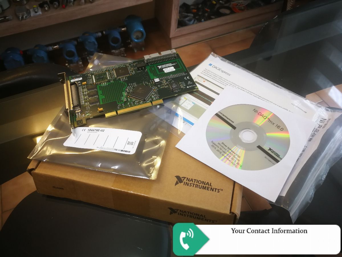 کارت داده برداری DAQ مدل PCI-6601 برند National instrument