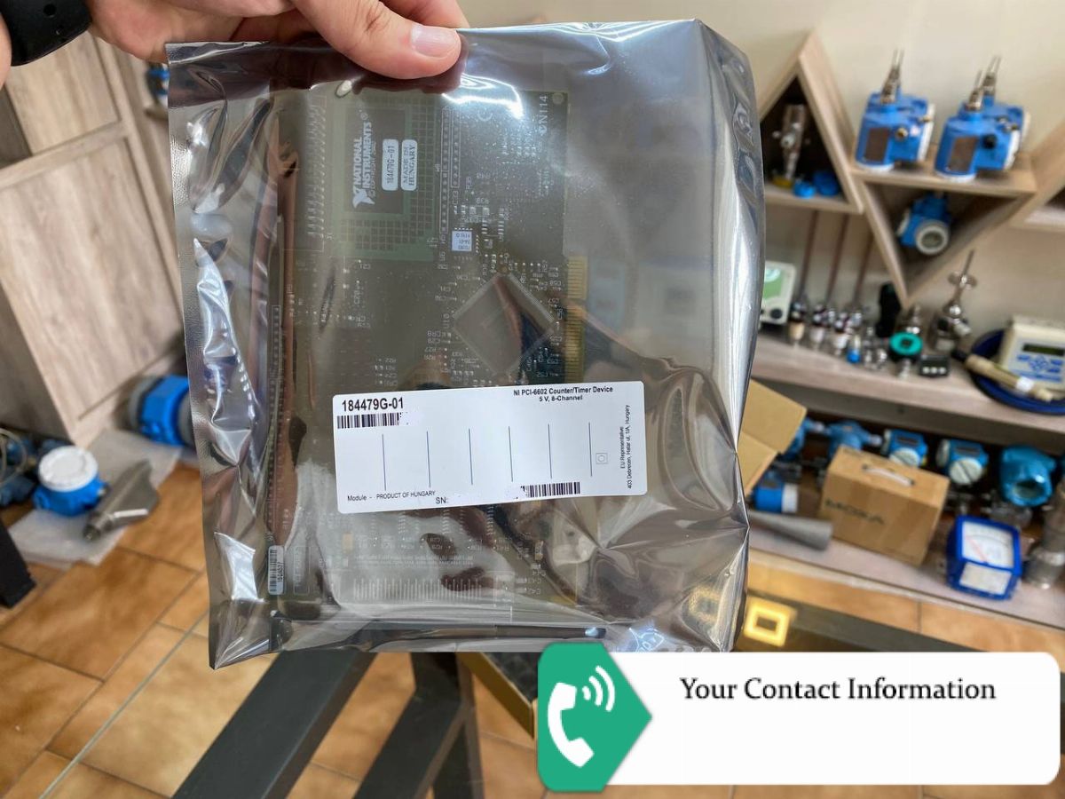 کارت داده برداری DAQ مدل PCI-6602 دستگاه داده برداری برند National instrument