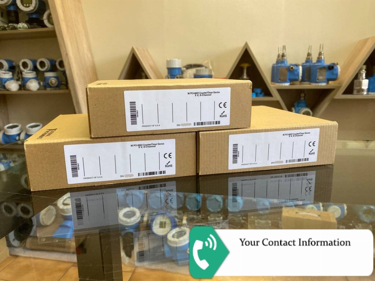 کارت داده برداری DAQ مدل PCI-6602 8-CHANNEL برند National instrument