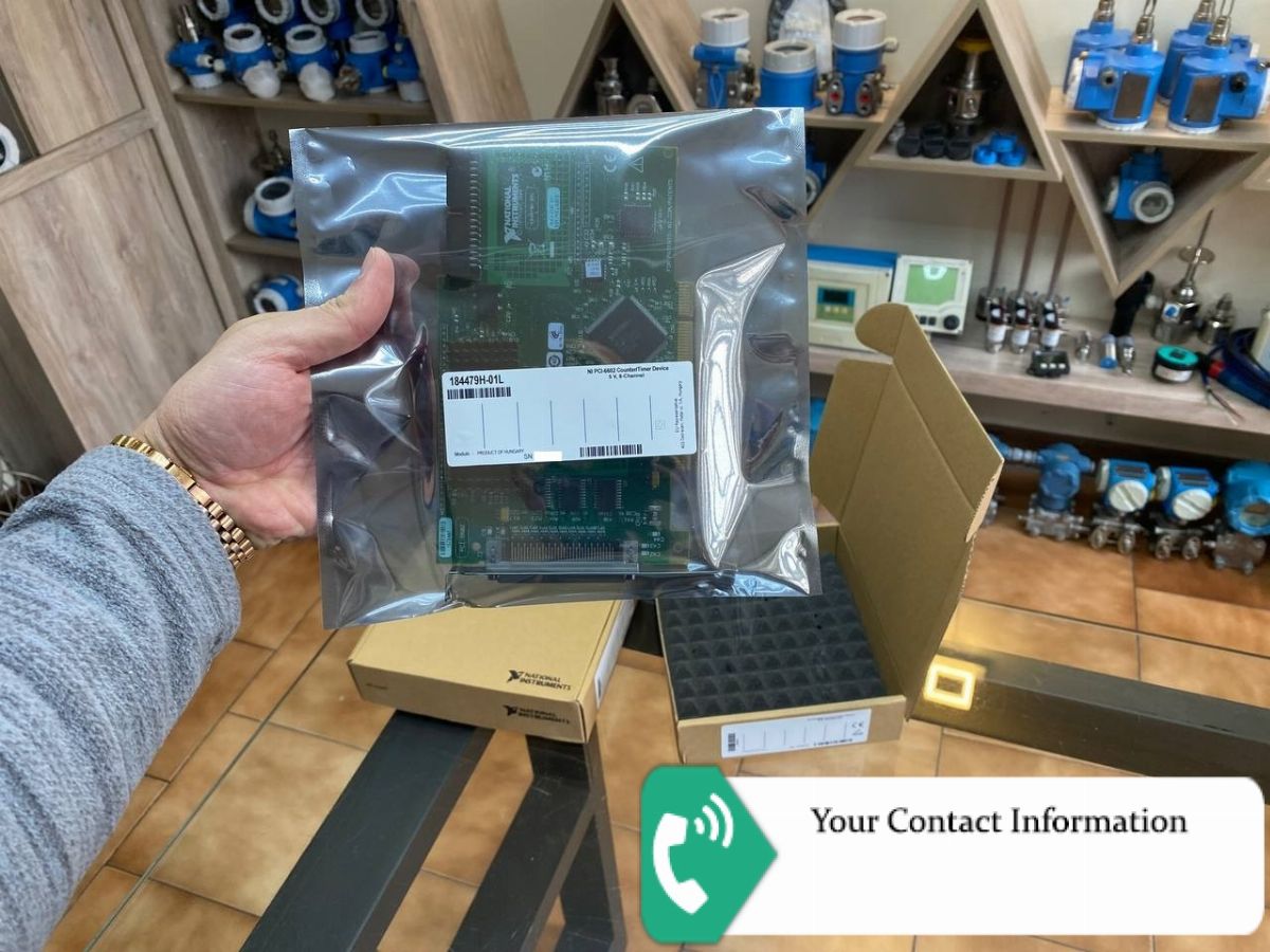 کارت داده برداری DAQ مدل PCI-6602 DAQ برند National instrument