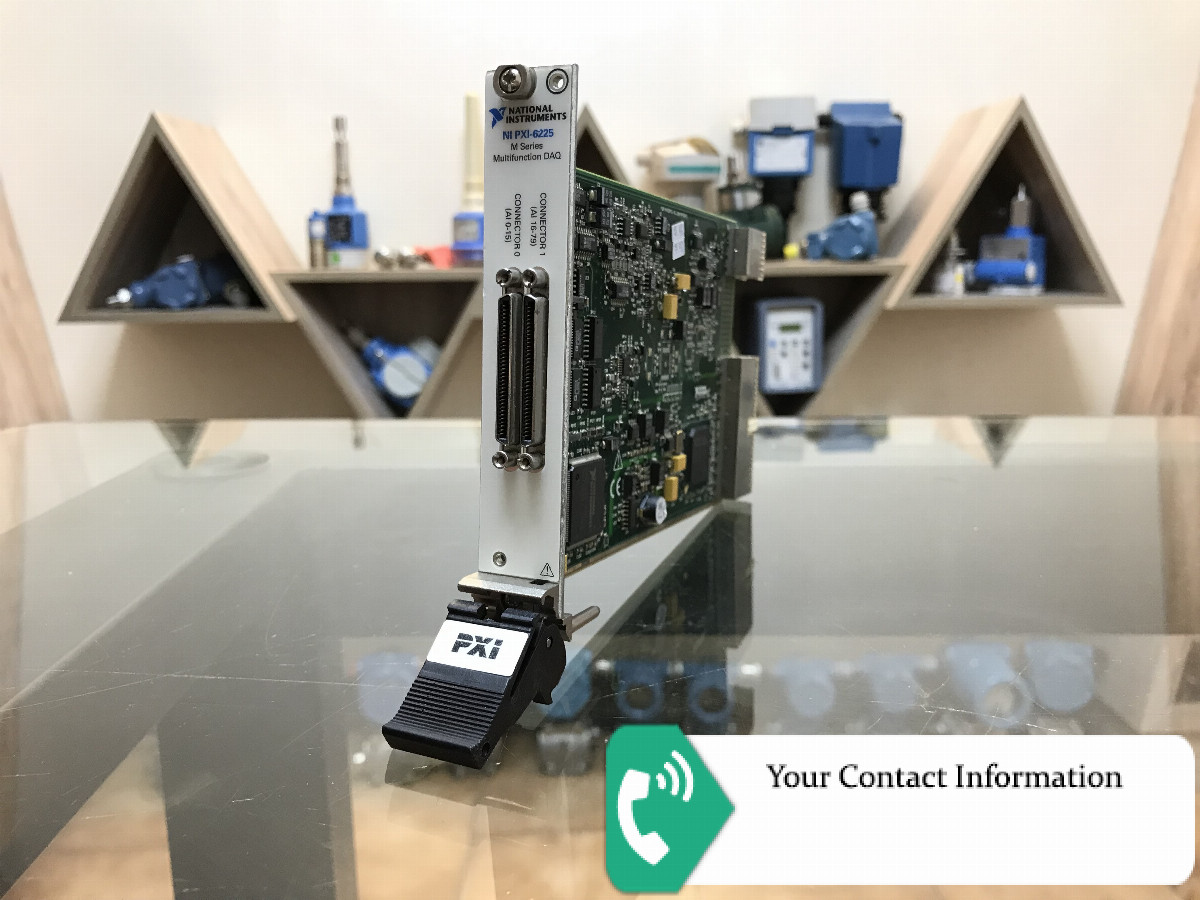 کارت داده برداری DAQ مدل PXI-6225 برند National instrument