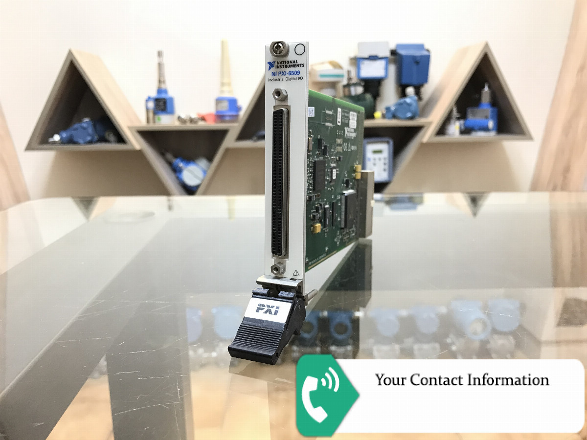 کارت داده برداری DAQ مدل PXI-6509 برند National instrument