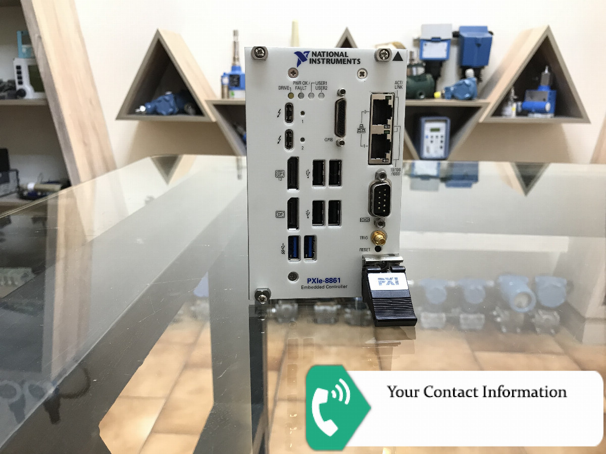 کارت داده برداری DAQ مدل PXIe-8861 برند National instrument