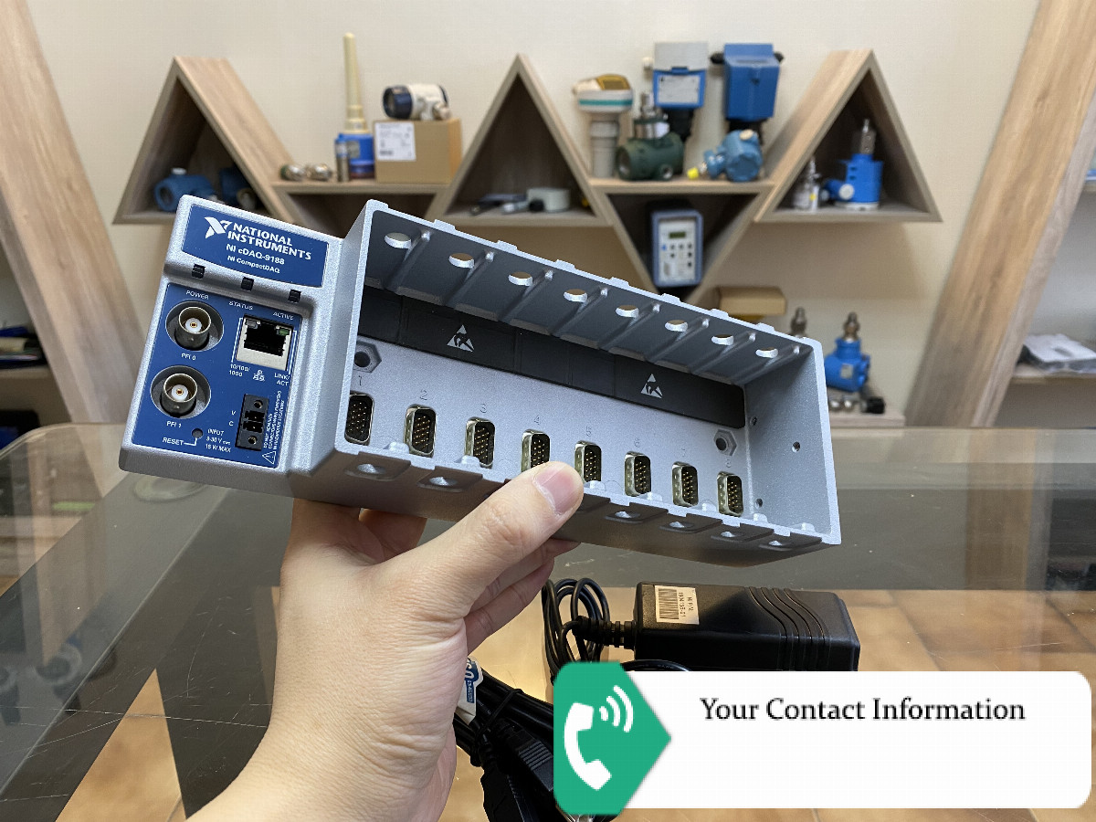 کارت داده برداری DAQ مدل cDAQ-9188 برند National instrument