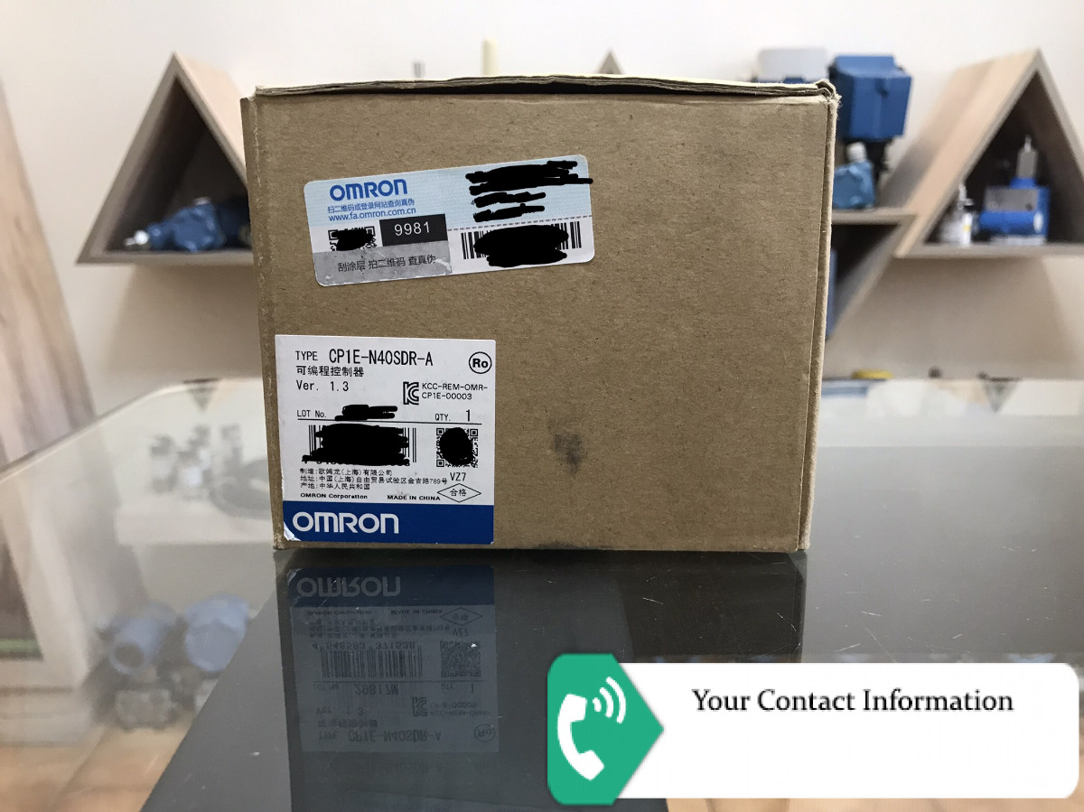 PLC HMI مدل CP1E-N40SDR-A برند OMRON