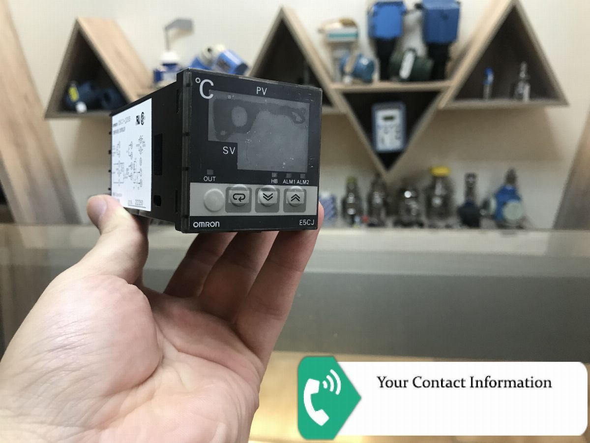 رکوردر و نمایشگر مدل E5CJ-Q2HB برند OMRON