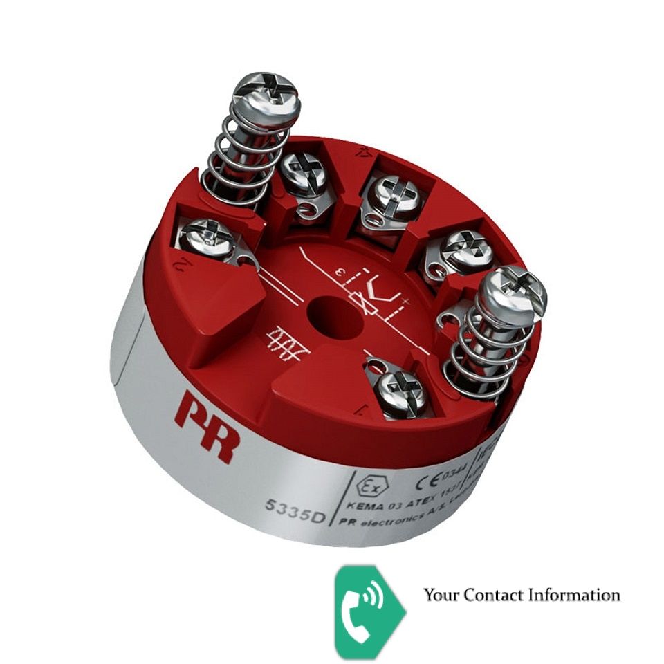 ترانسمیتر دما و رطوبت مدل 5335D برند PR Electronics