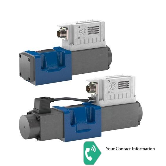 ولو و پوزیشنر مدل 4WRPE10W6-80SJ-30/M/24A1 برند Rexroth