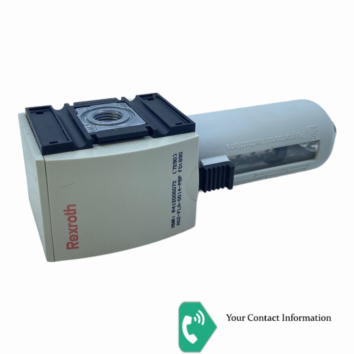 ولو و پوزیشنر مدل AS2-FLA-G014-PBP (R412006072) برند Rexroth