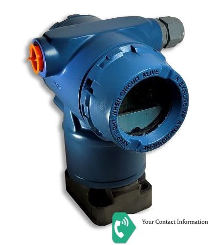 ترانسمیتر فشار مدل 3051CA1A02A1BCTM5V5S5Q4Q8TR برند Rosemount