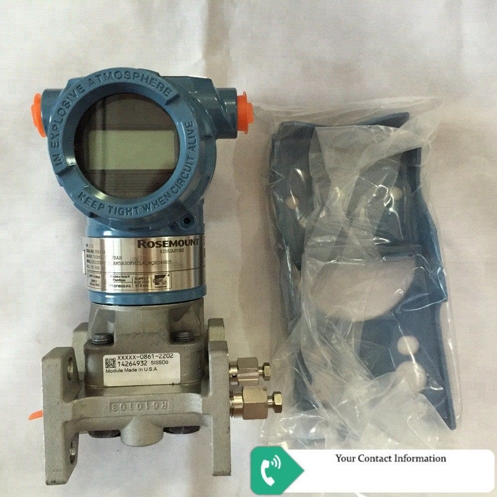 ترانسمیتر فشار مدل 3051CD1 برند Rosemount
