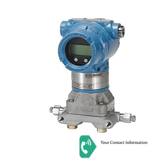 ترانسمیتر فشار مدل 3051CD2A04A1A برند Rosemount