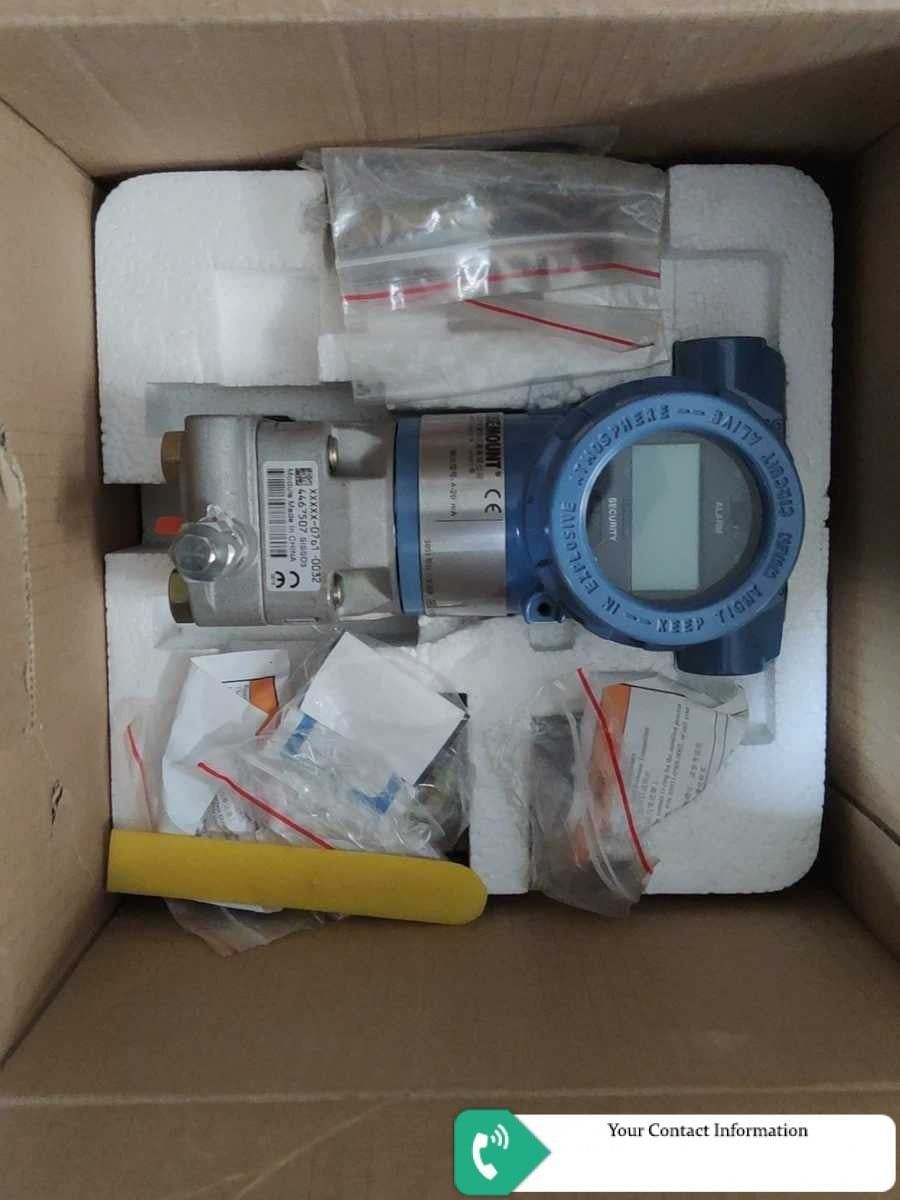 ترانسمیتر فشار مدل 3051CD3A22A1AM5B4DFK5 برند Rosemount