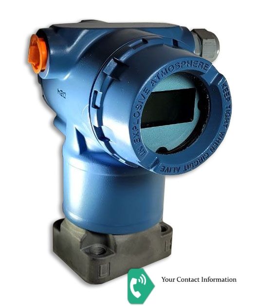 ترانسمیتر فشار مدل 3051CG2A02A1BM5V5S5Q4Q8TR برند Rosemount