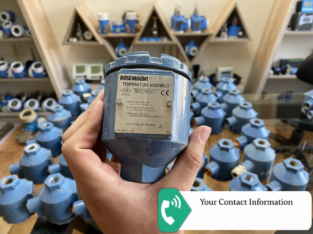 ترانسمیتر دما و رطوبت مدل 644 head برند Rosemount