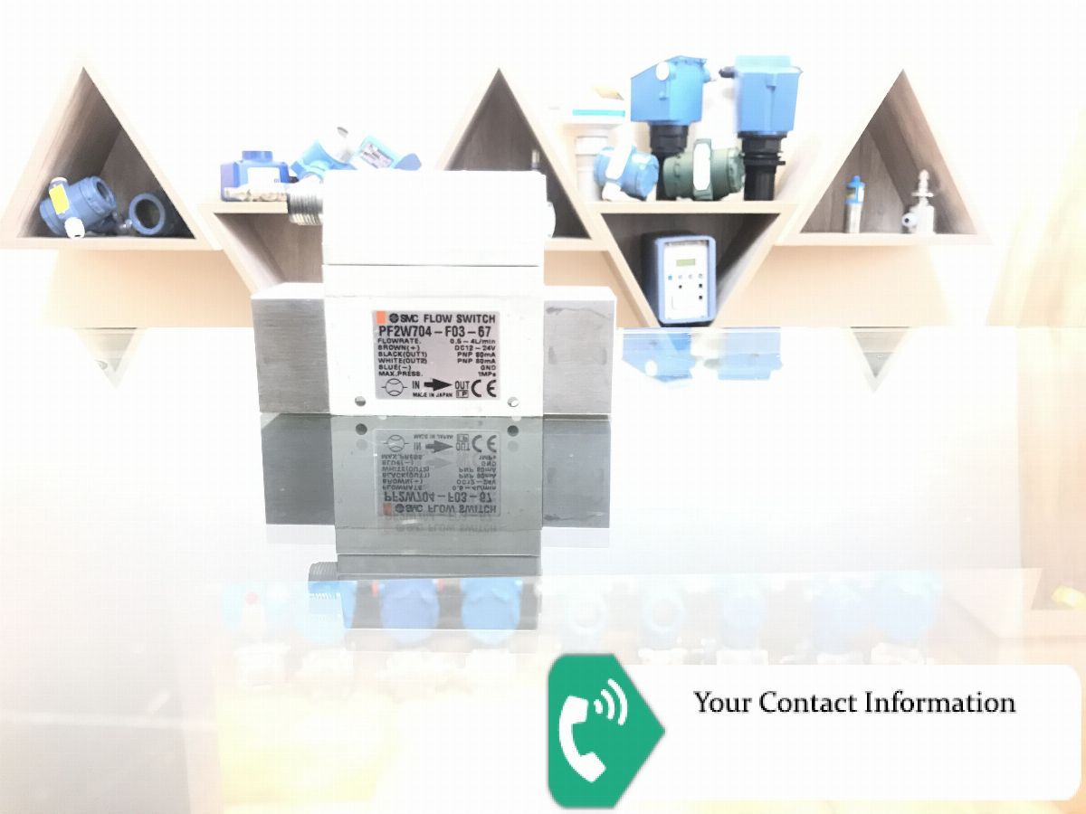 فلومتر مدل PF2W704-F03-67 برند SMC
