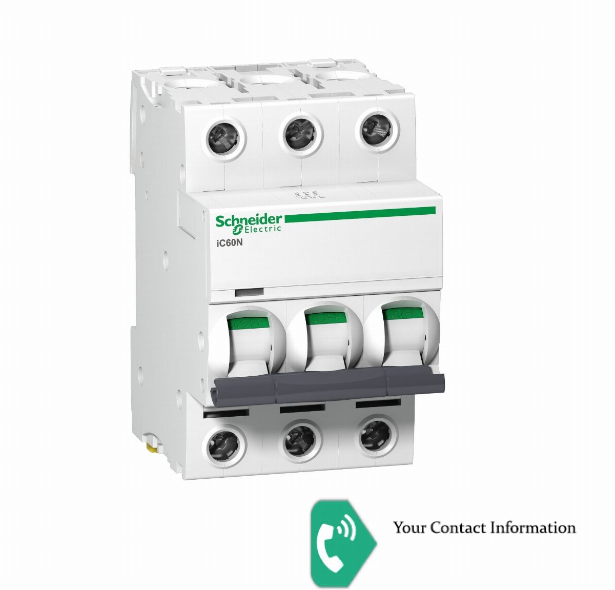 برق قدرت  مدل A9F44310 برند Schneider