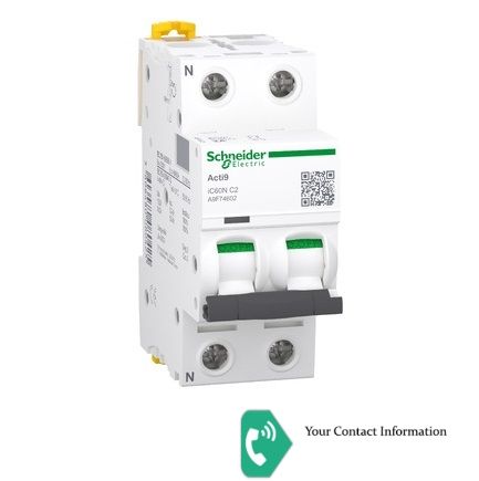 برق قدرت  مدل A9F74610 برند Schneider