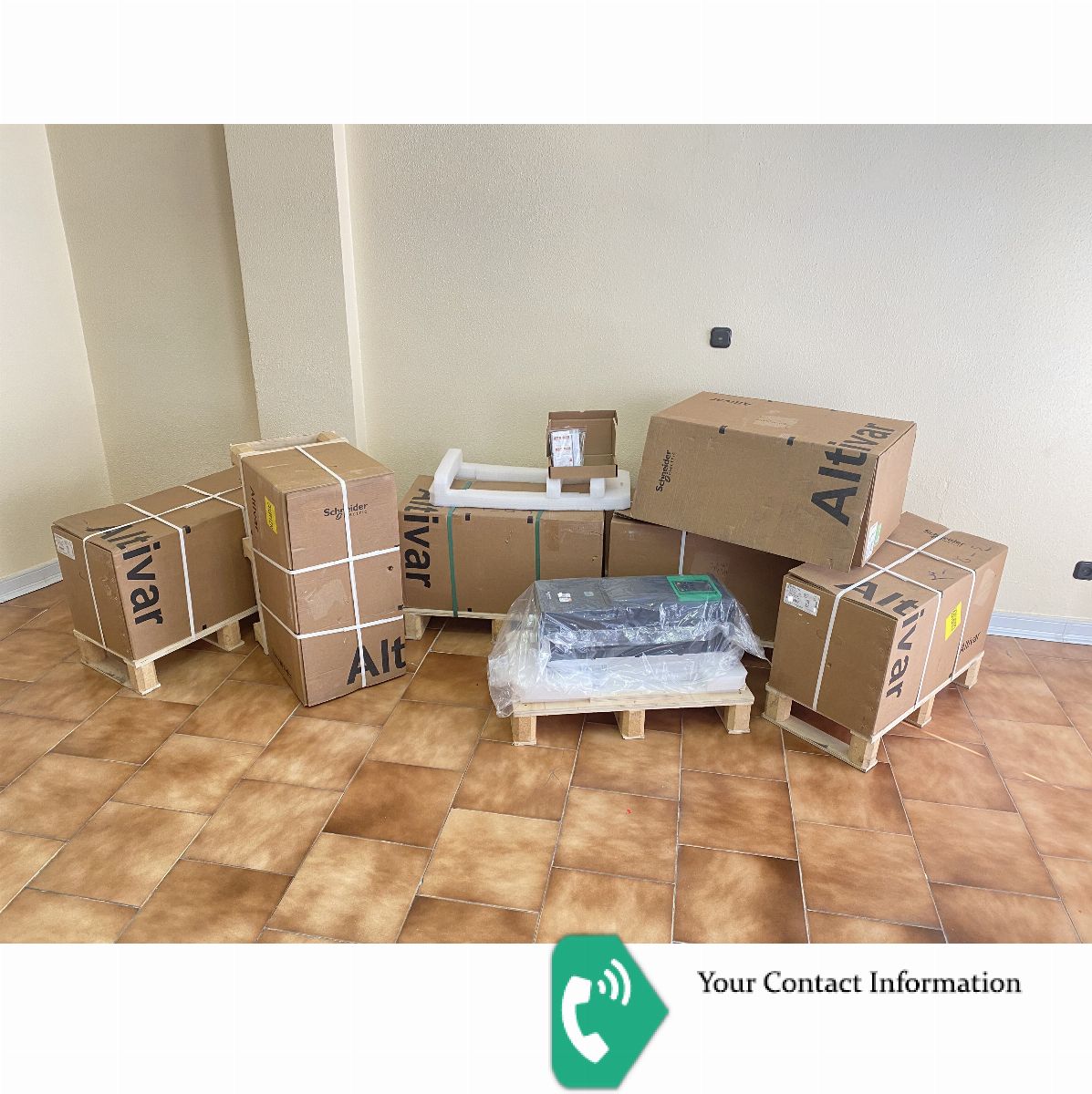 PLC HMI مدل ATV650D11N4 برند Schneider