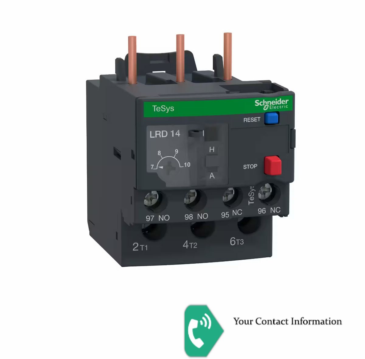 برق قدرت  مدل LRD10 برند Schneider