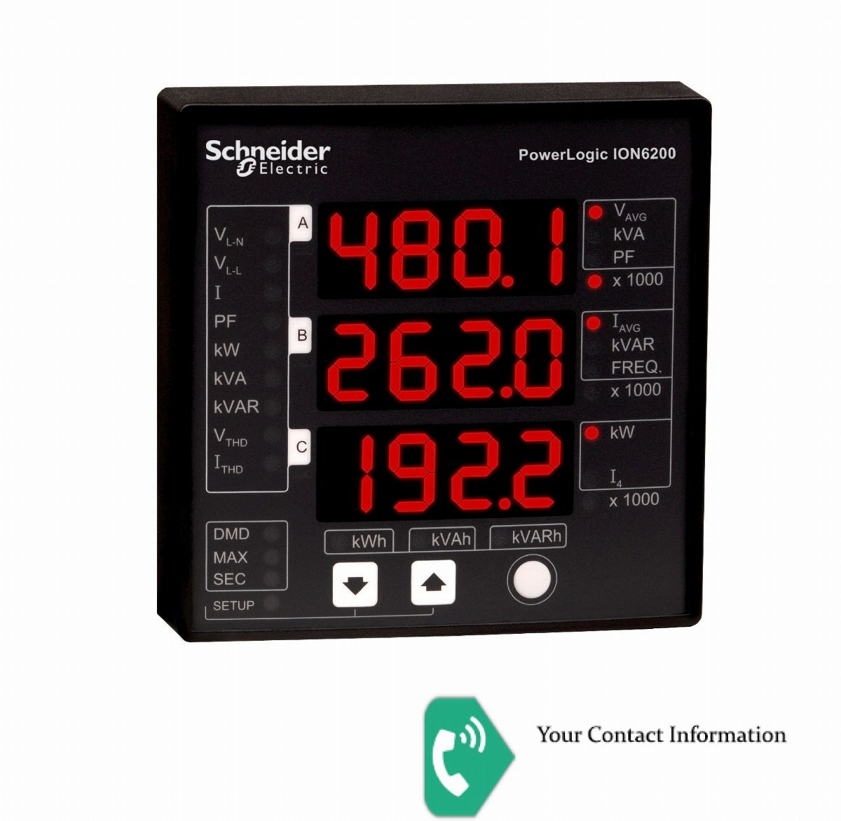 برق قدرت  مدل S6200A0A0B0A0B0R برند Schneider