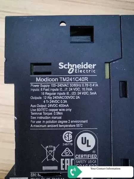 PLC HMI مدل TM241C40R برند Schneider