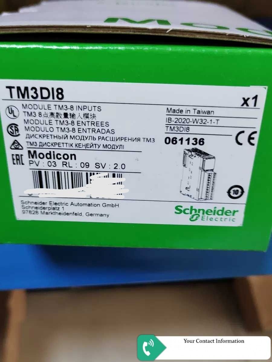 PLC HMI مدل TM3DI8 برند Schneider