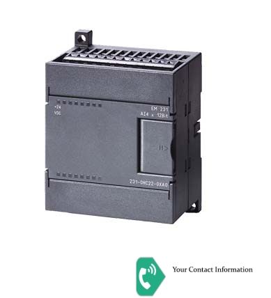 برق قدرت  مدل 6ES7231-0HC22-0XA8 برند Siemens