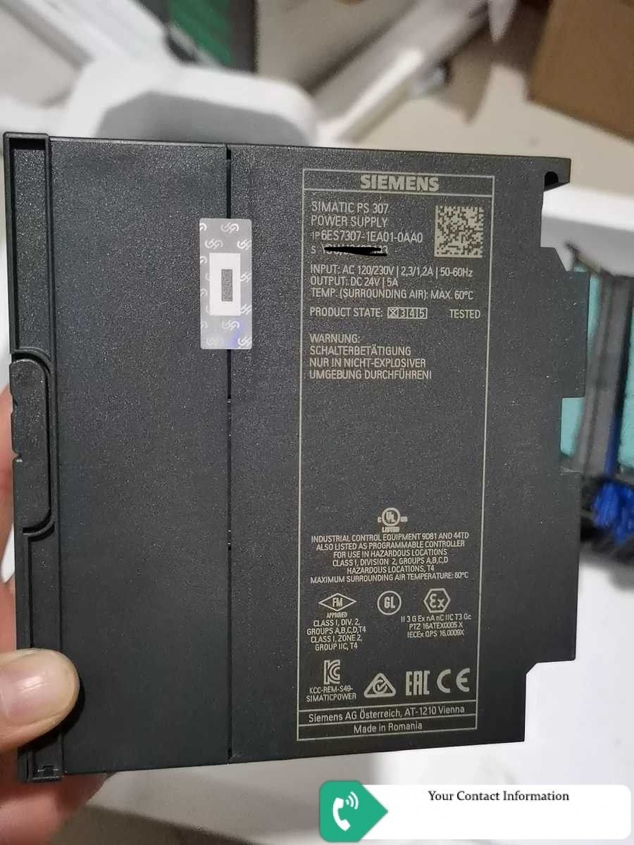 PLC HMI مدل 6ES7307-1EA01-0AA0 برند Siemens