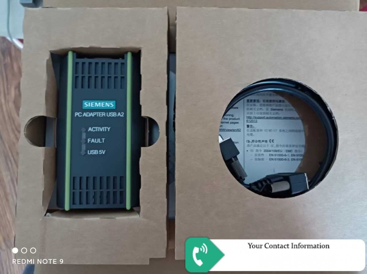 PLC HMI مدل PC ADAPTER USB A2 برند Siemens