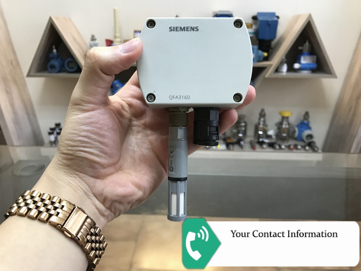 ترانسمیتر دما و رطوبت مدل QFA3160 برند Siemens