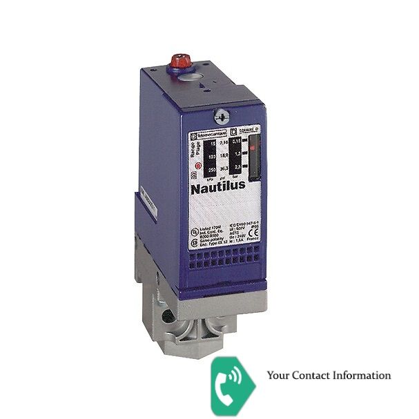 ترانسمیتر فشار مدل XMLA010A2S11 برند TELEMECANIQUE