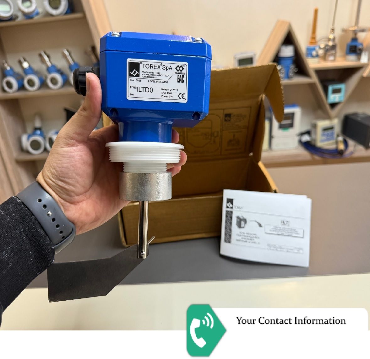 سطح سنج مدل ILTD0 برند TOREX 